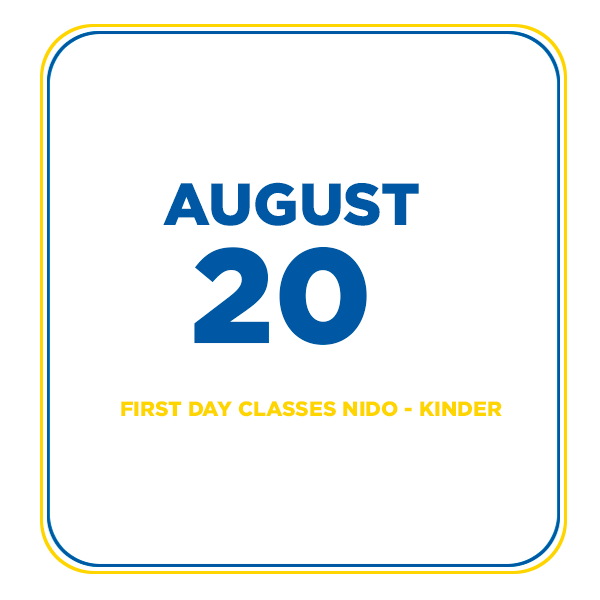 First Day Classes Nido - Kinder 20